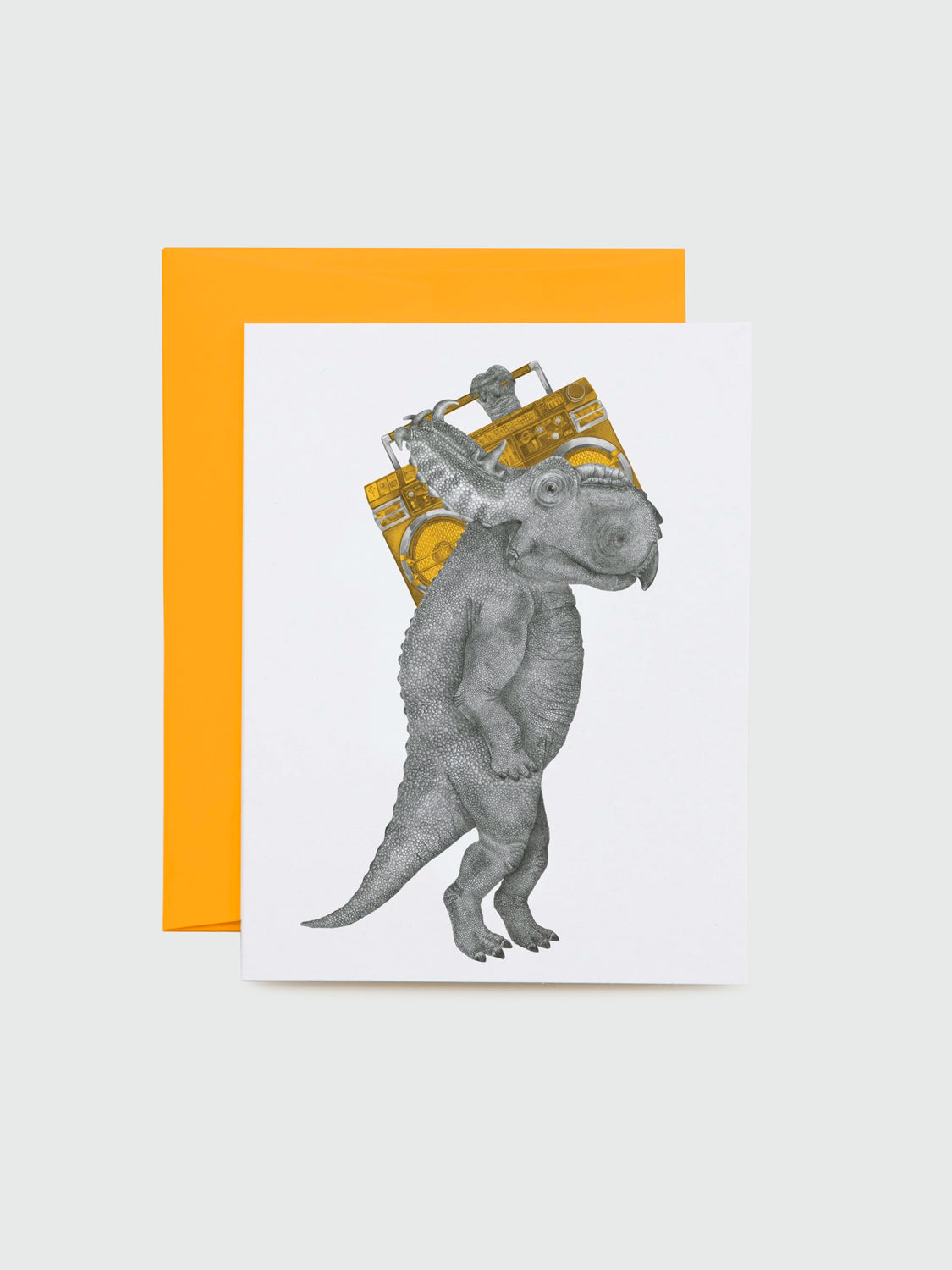 John Barnstaple Pachyrhinosaurus - Greeting Card