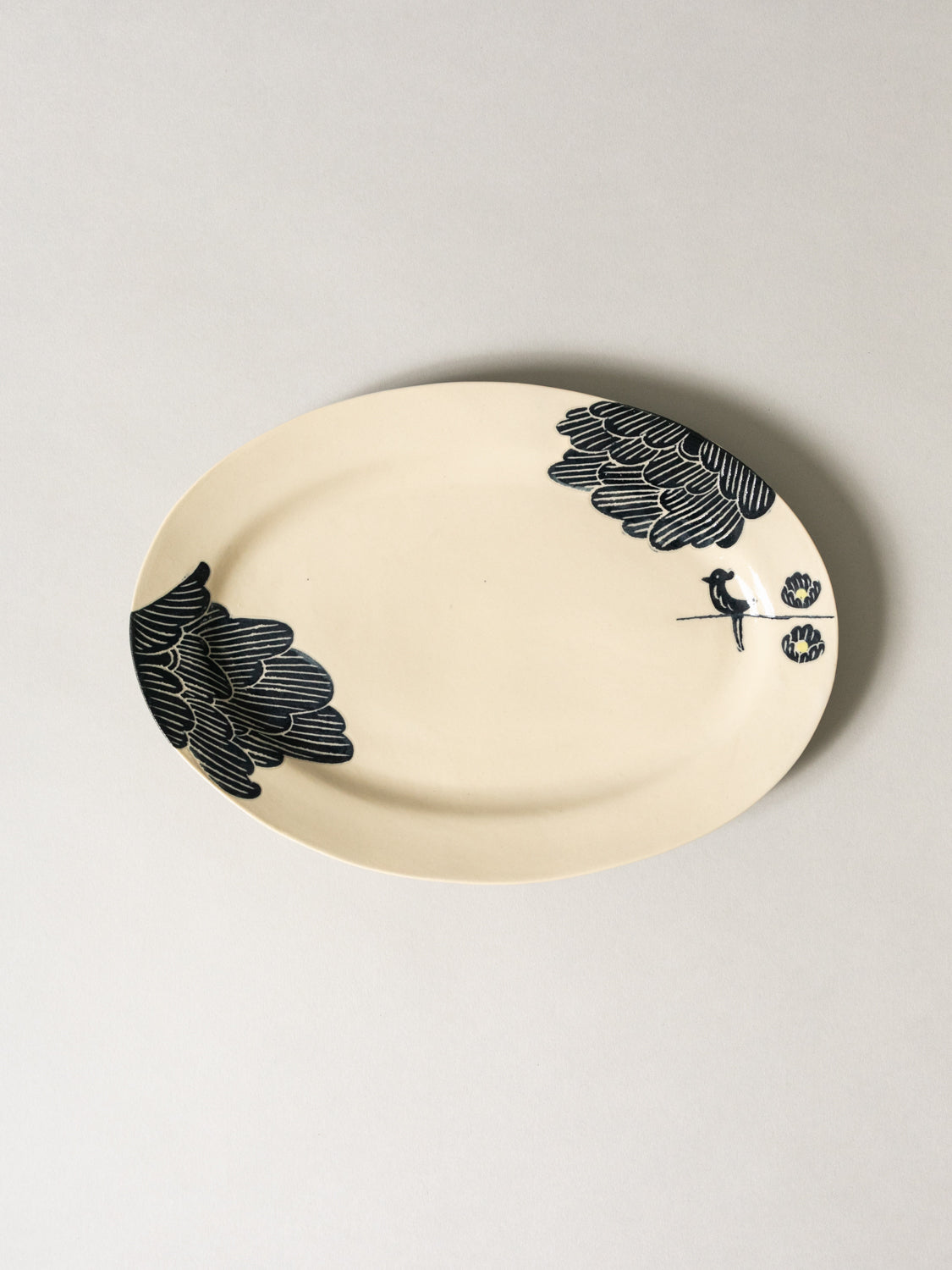Oval Plate - Hibi