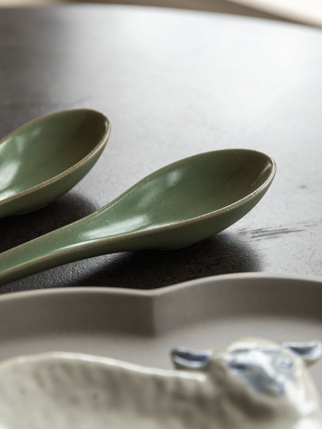 Ceramic Lengua Spoon