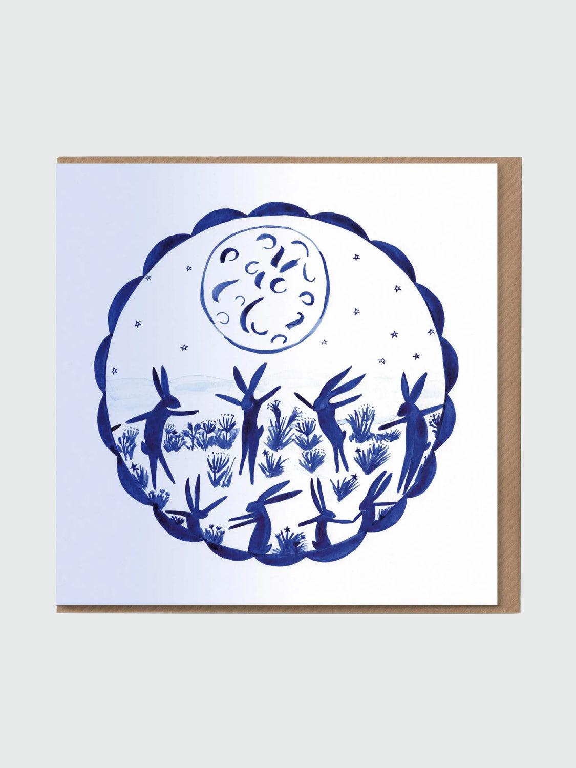 Greeting Card - Under the Moon