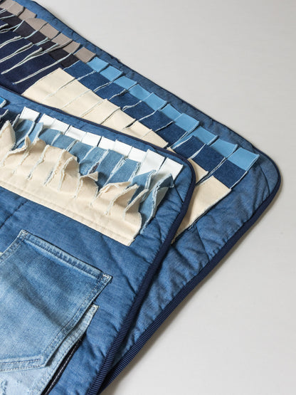 Denim Pet Play Mat