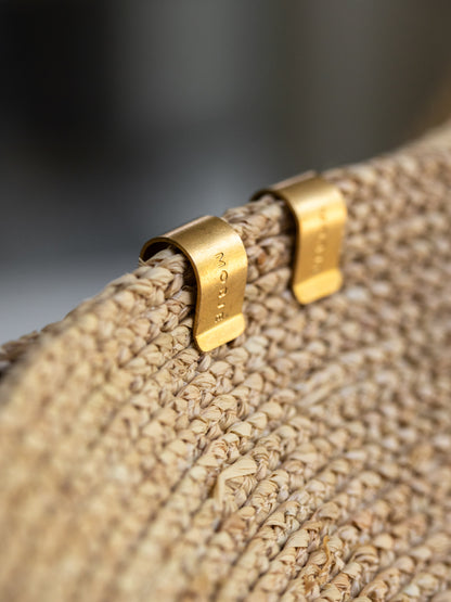 Lapel Raffia Vase