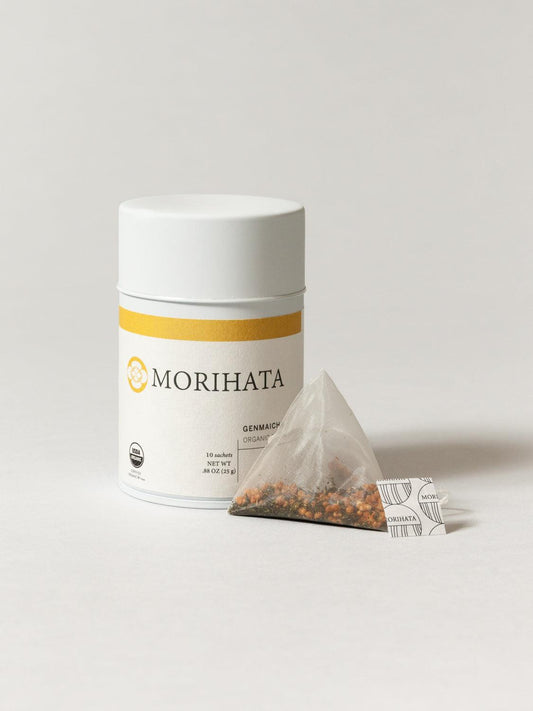 Morihata Organic Genmaicha Green Tea Bags