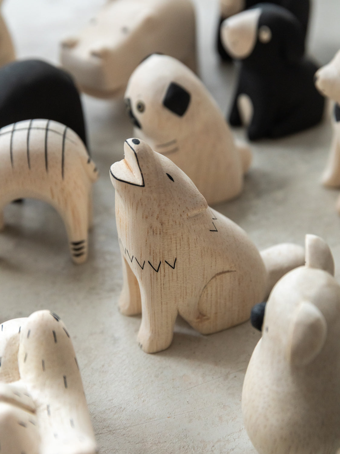 Wooden Animal - Wolf