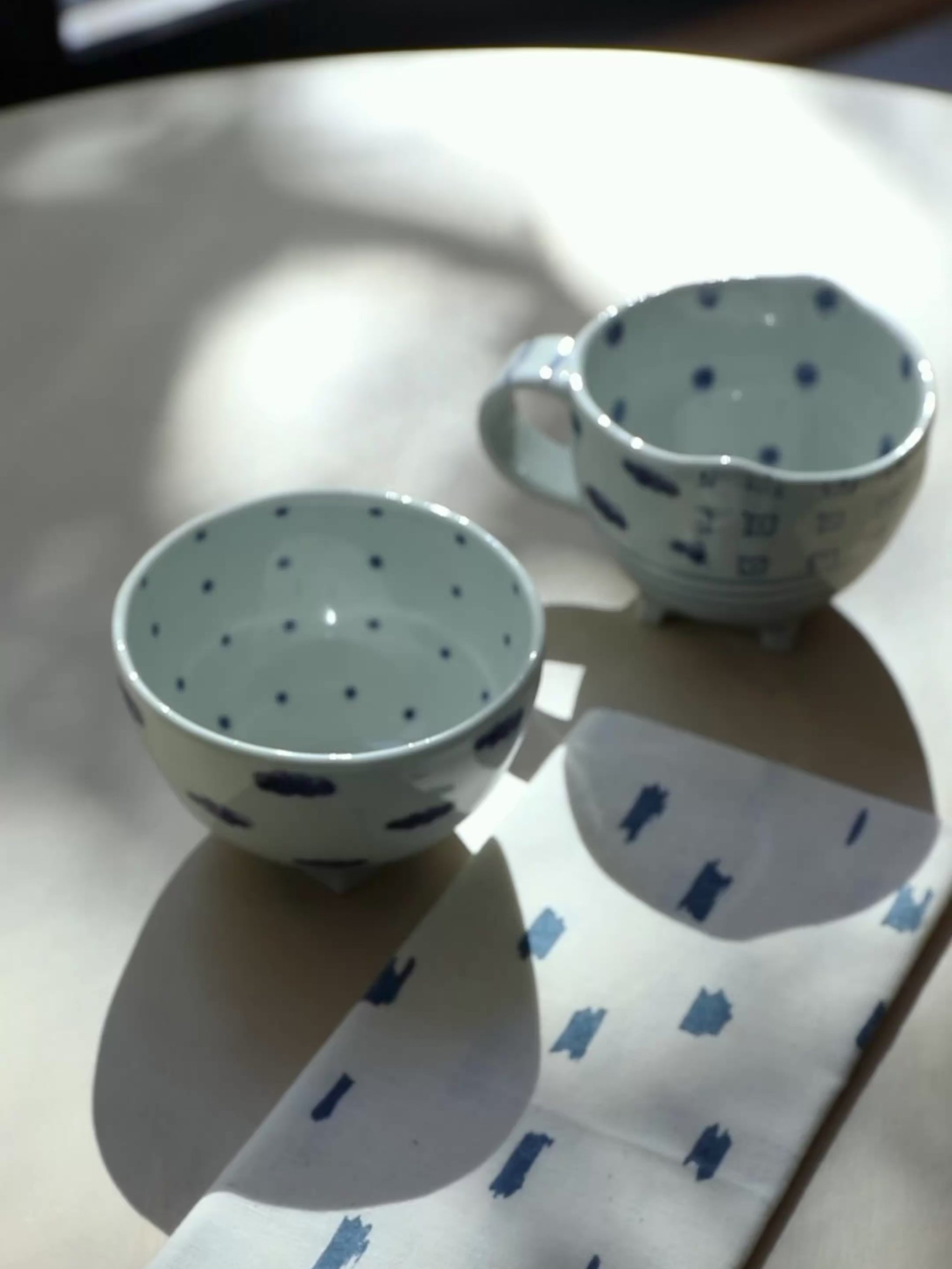 Square Base Tea Cup